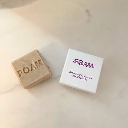 Schampokaka volymgivande - White Flower Shampoo bar