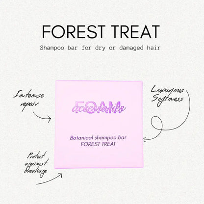 Schampokaka för torrt och slitet hår- Forest Treat Shampoo bar