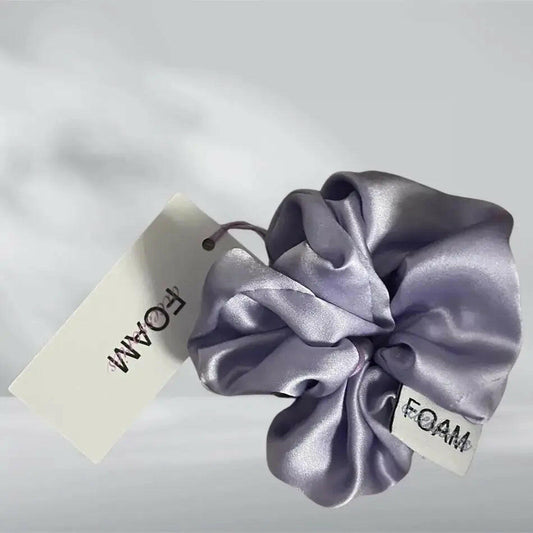 Silkeshårsnodd i 100% äkta silke - fläder