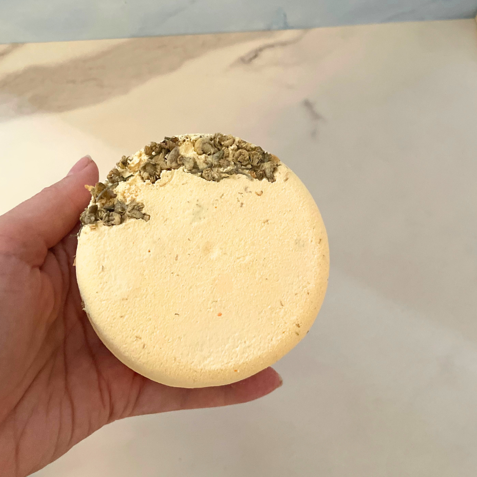 Stor lyxig badbomb kamomill