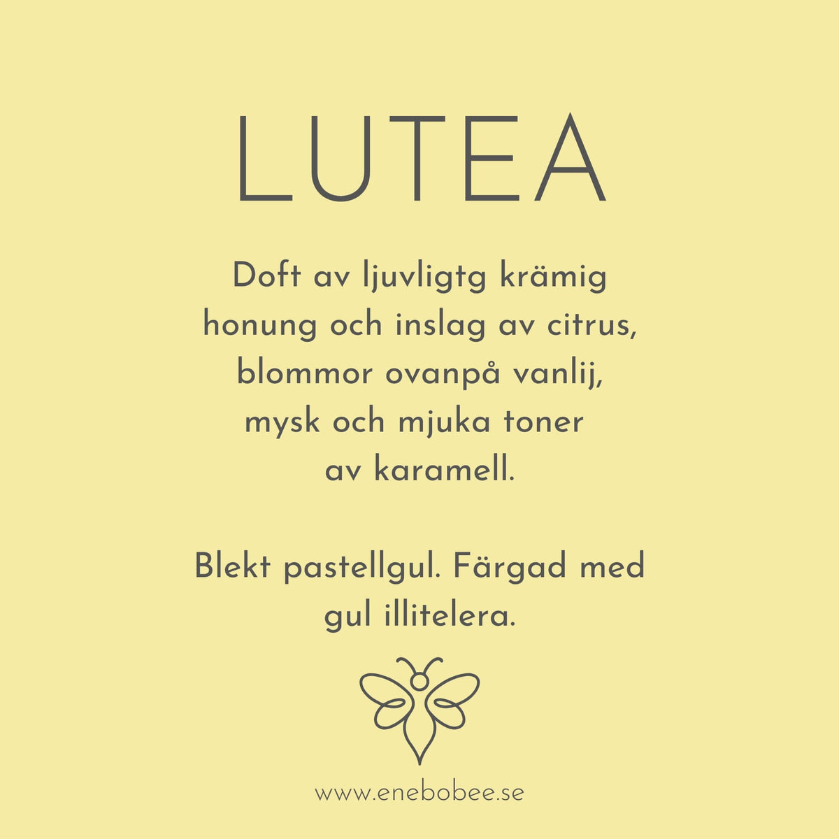 HonungsSchampo – Lutea – Omsorg