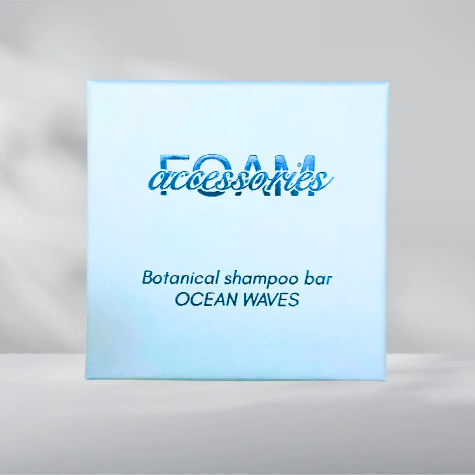 Schampokaka lockigt hår - Ocean Waves Shampoo bar