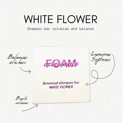 Schampokaka volymgivande - White Flower Shampoo bar