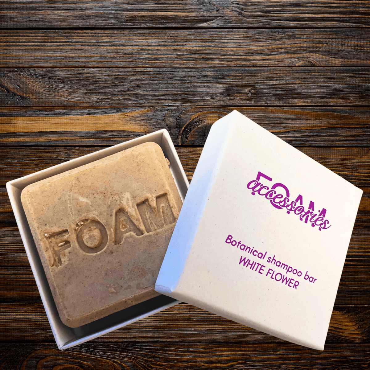 FOAM White Flower Shampoo bar